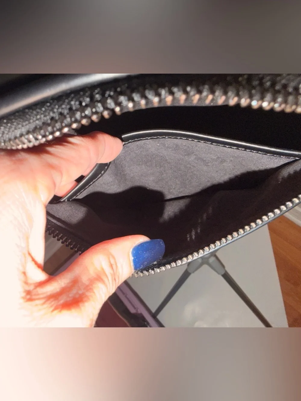 Andar The Waymaker Full Size Leather Crossbody Black Luxe Minimalist Bag - Picture 11 of 16
